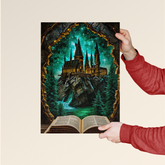 Enchanted Castle – Fantasy Book Portal Poster